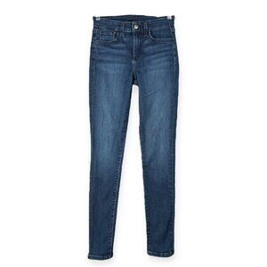 Joes Jeans The Icon Mid Rise Skinny Ankle Women’s Size 25 Dark Wash Denim